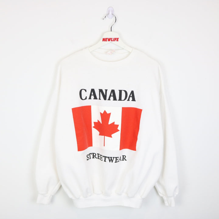 Vintage 80's Canada Streetwear Crewneck - XL-NEWLIFE Clothing