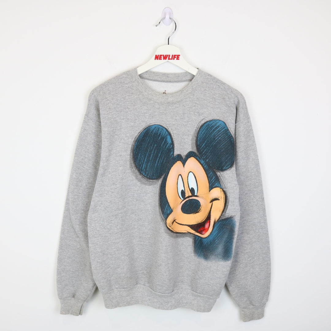 Y2K Disney Mickey Mouse Crewneck - S-NEWLIFE Clothing