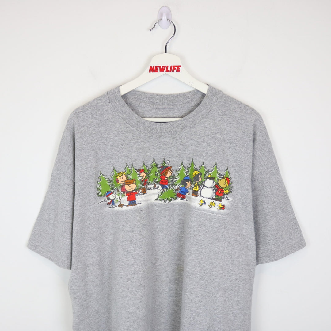 Vintage 00's Peanuts Christmas Tee - XL-NEWLIFE Clothing