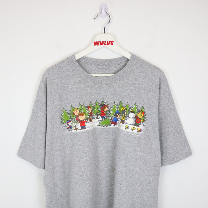 Vintage 00's Peanuts Christmas Tee - XL-NEWLIFE Clothing