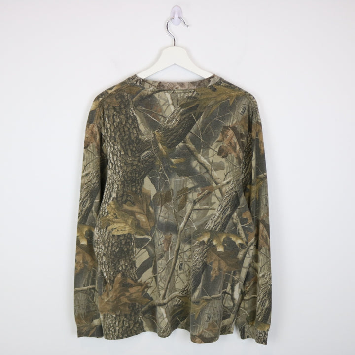 Vintage 00's Real Tree Camo Long Sleeve Tee - L-NEWLIFE Clothing