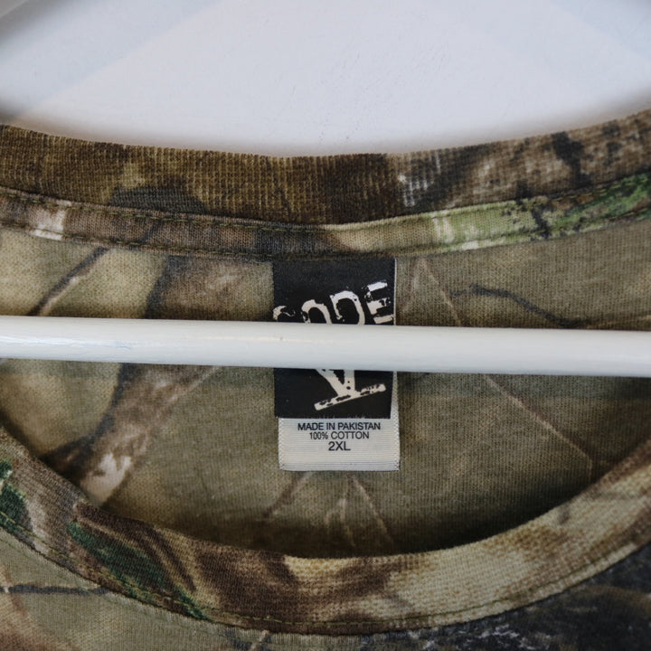 2016 Super Dirt Week Real Tree Camo Long Sleeve Racing Tee - XXL-NEWLIFE Clothing