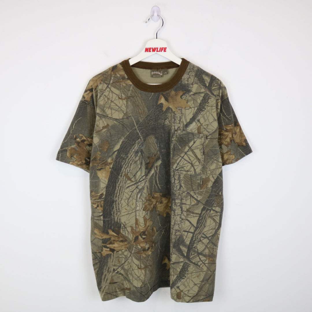 Vintage 90's Real Tree Camo Pocket Tee - XL-NEWLIFE Clothing