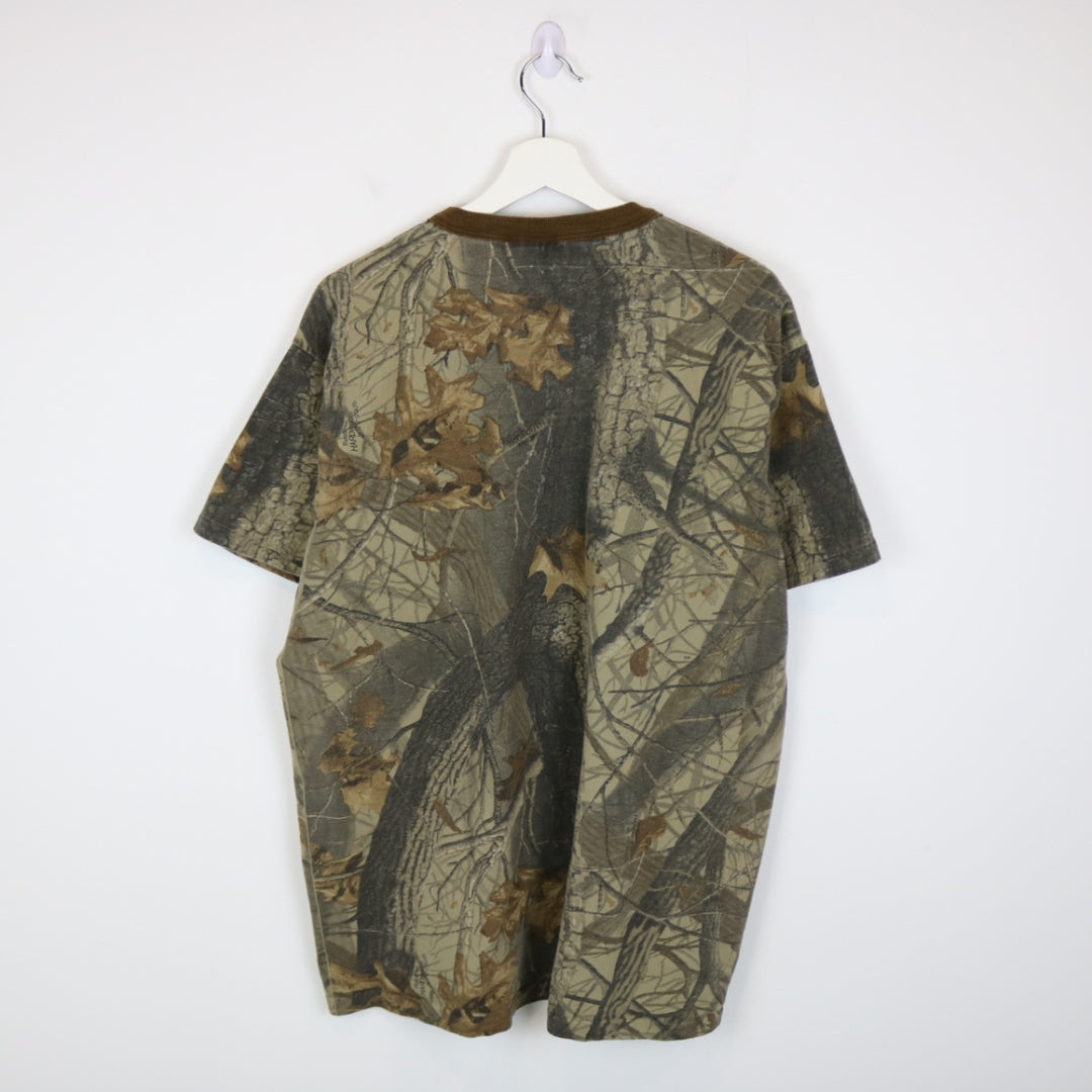Vintage 90's Real Tree Camo Pocket Tee - XL-NEWLIFE Clothing