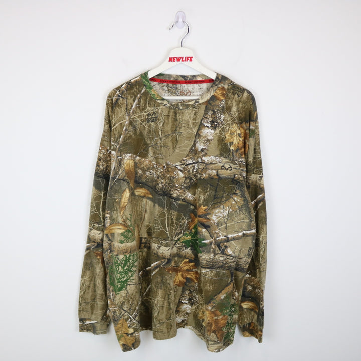 Y2K Real Tree Camo Long Sleeve Tee - 3XL-NEWLIFE Clothing