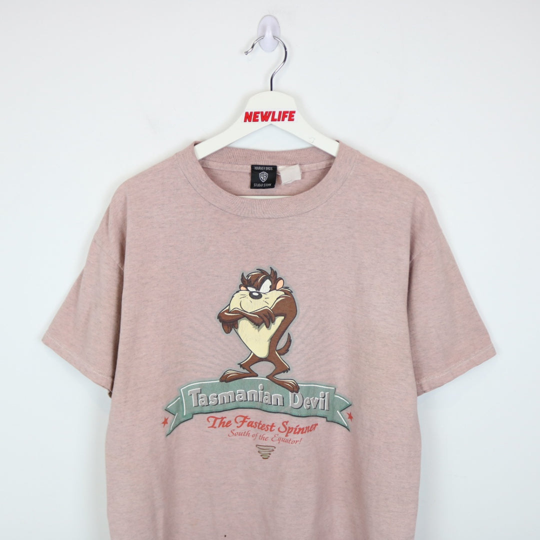 Vintage 90's Looney Tunes Tasmanian Devil Tee - L-NEWLIFE Clothing
