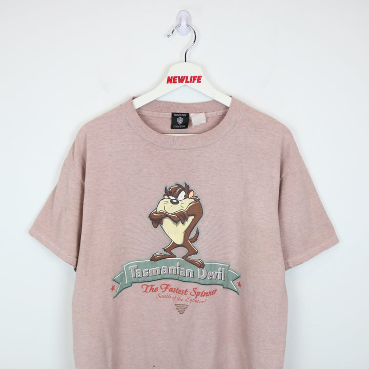 Vintage 90's Looney Tunes Tasmanian Devil Tee - L-NEWLIFE Clothing