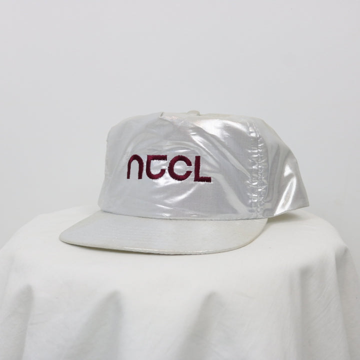 Vintage 80's Metallic Silver Hat - OS-NEWLIFE Clothing