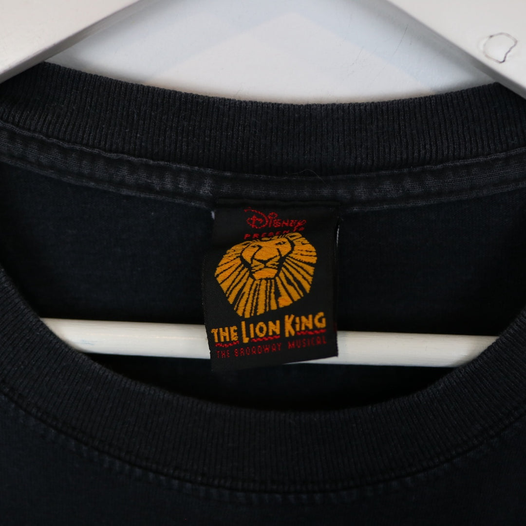 Vintage 00's Disney Lion King Broadway London Tee - M-NEWLIFE Clothing