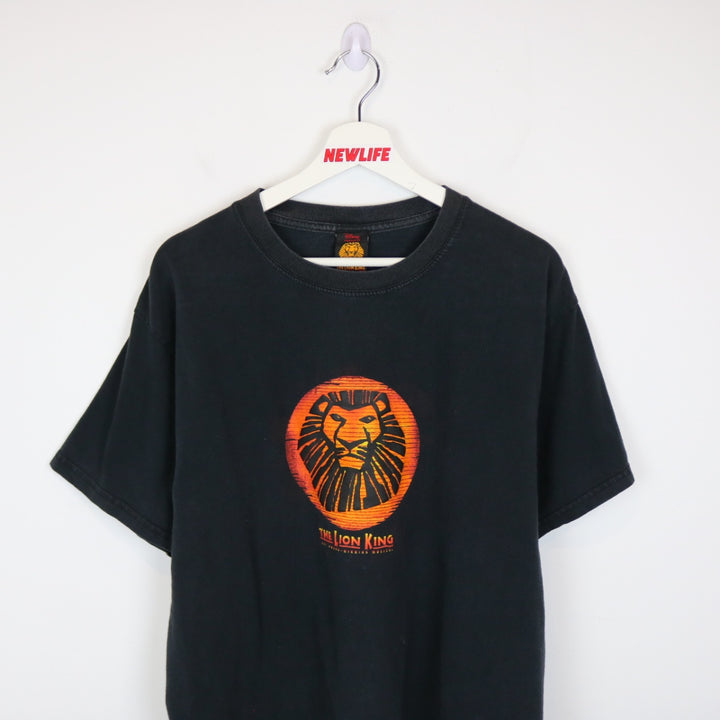 Vintage 00's Disney Lion King Broadway London Tee - M-NEWLIFE Clothing