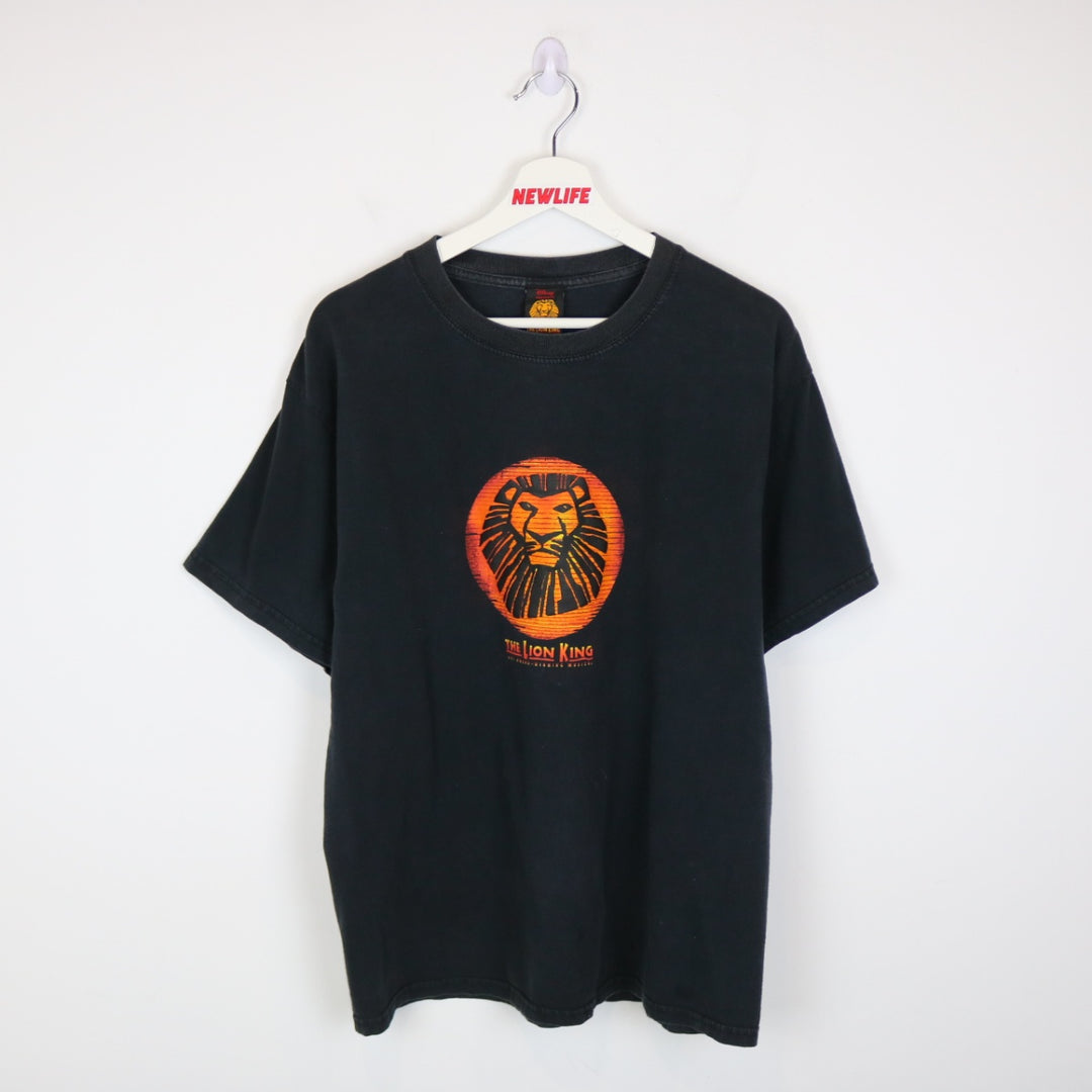 Vintage 00's Disney Lion King Broadway London Tee - M-NEWLIFE Clothing
