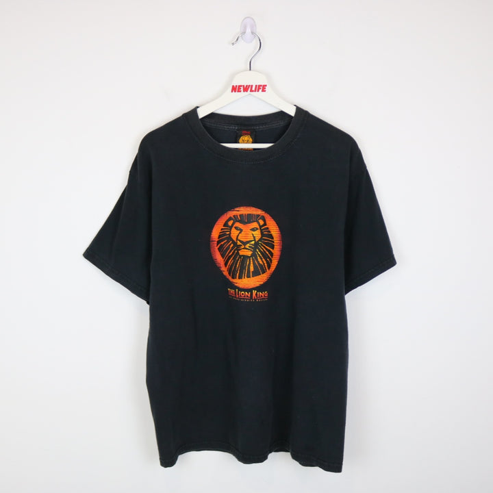 Vintage 00's Disney Lion King Broadway London Tee - M-NEWLIFE Clothing