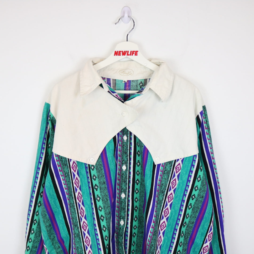 Vintage 90's Western Button Up - XL-NEWLIFE Clothing