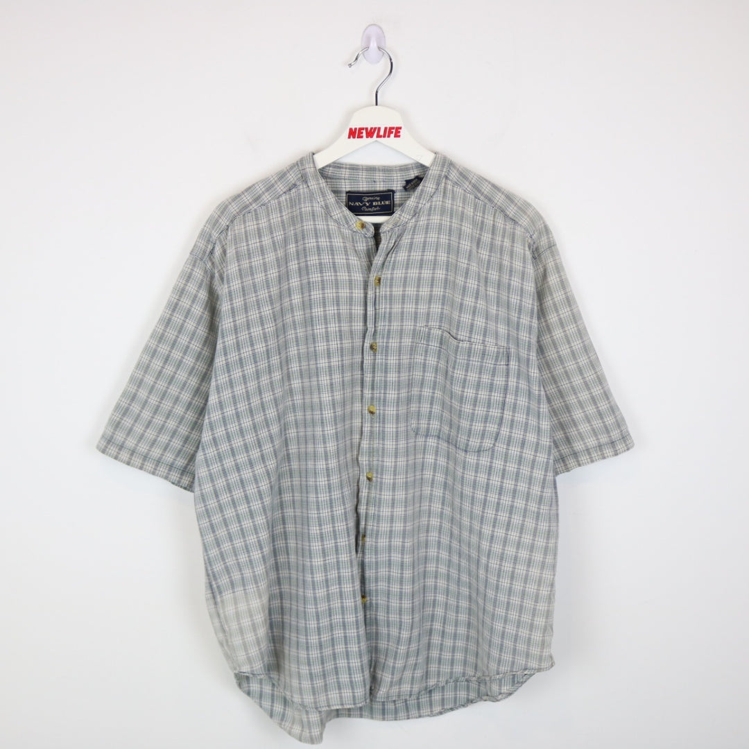 Vintage 90's Plaid Short Sleeve Button Up - L-NEWLIFE Clothing