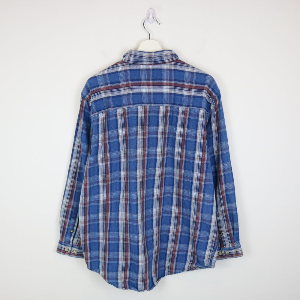 Vintage 90's Cherokee Plaid Flannel Shacket - M-NEWLIFE Clothing