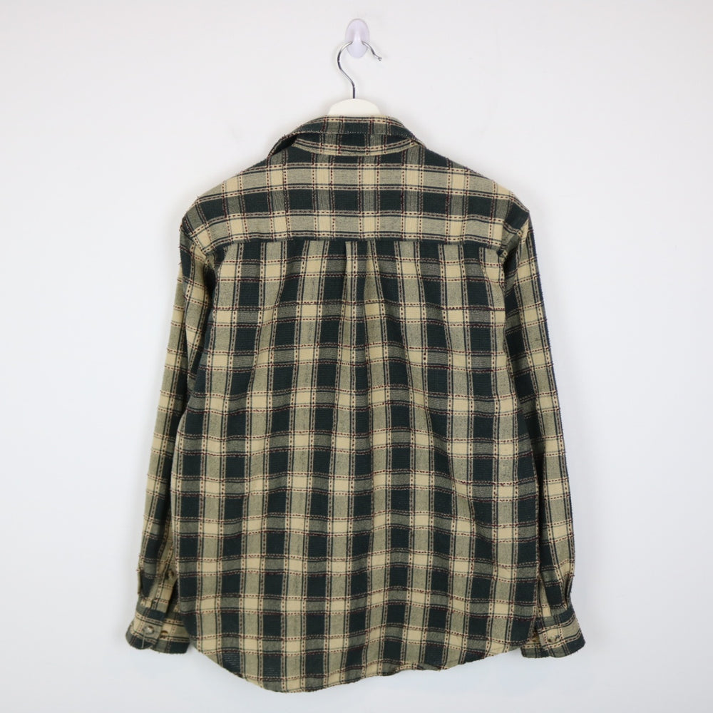 Vintage 80's Levi's Blue Tab Plaid Button Up - M-NEWLIFE Clothing