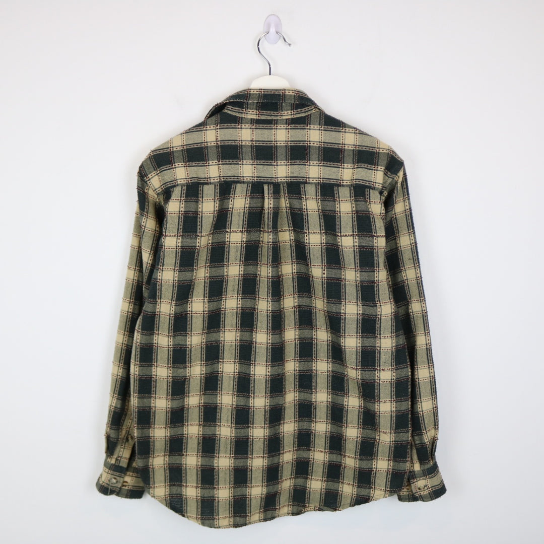 Vintage 80's Levi's Blue Tab Plaid Button Up - M-NEWLIFE Clothing