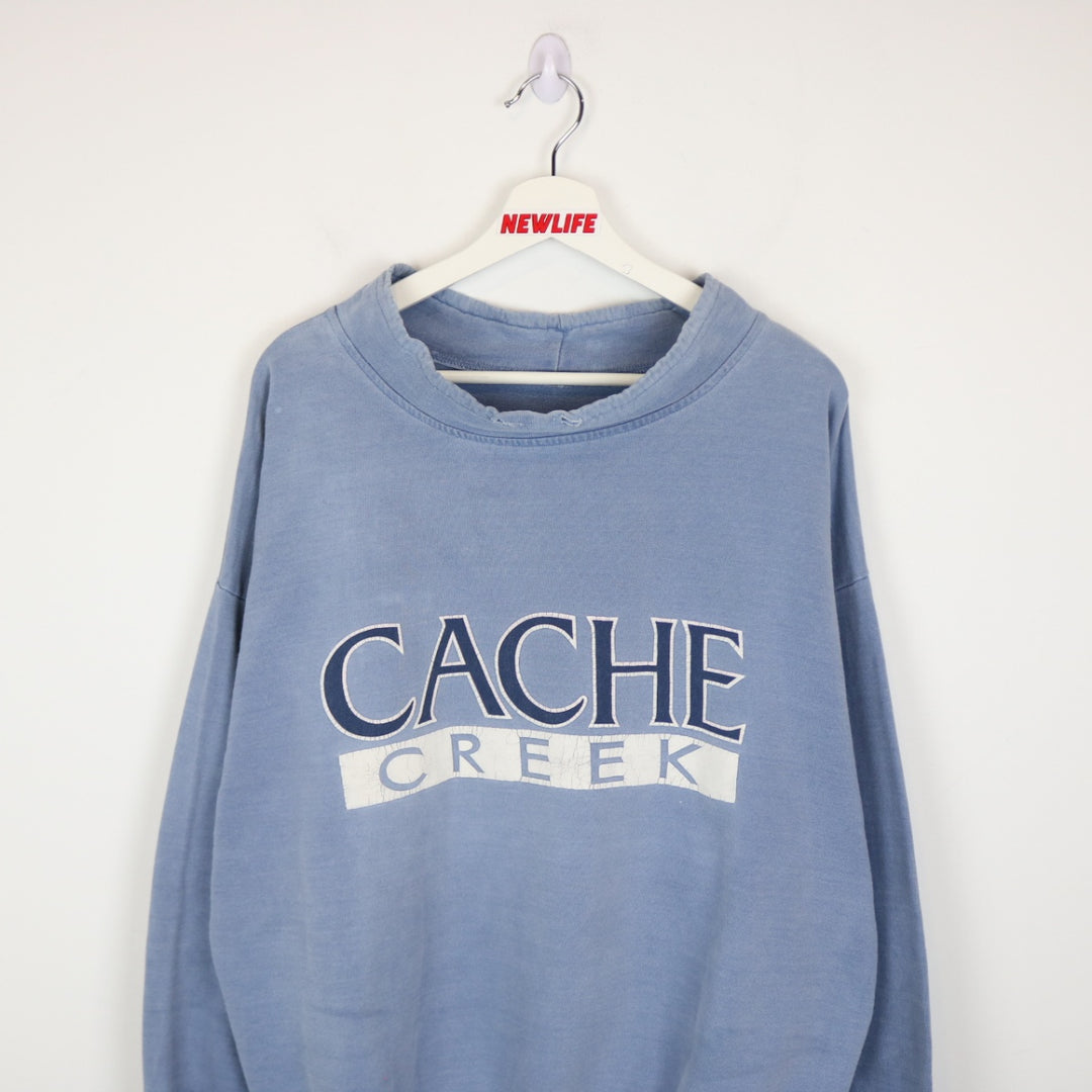 Vintage 90's Cache Creek Crewneck - L-NEWLIFE Clothing