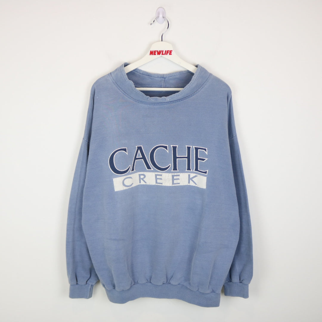 Vintage 90's Cache Creek Crewneck - L-NEWLIFE Clothing