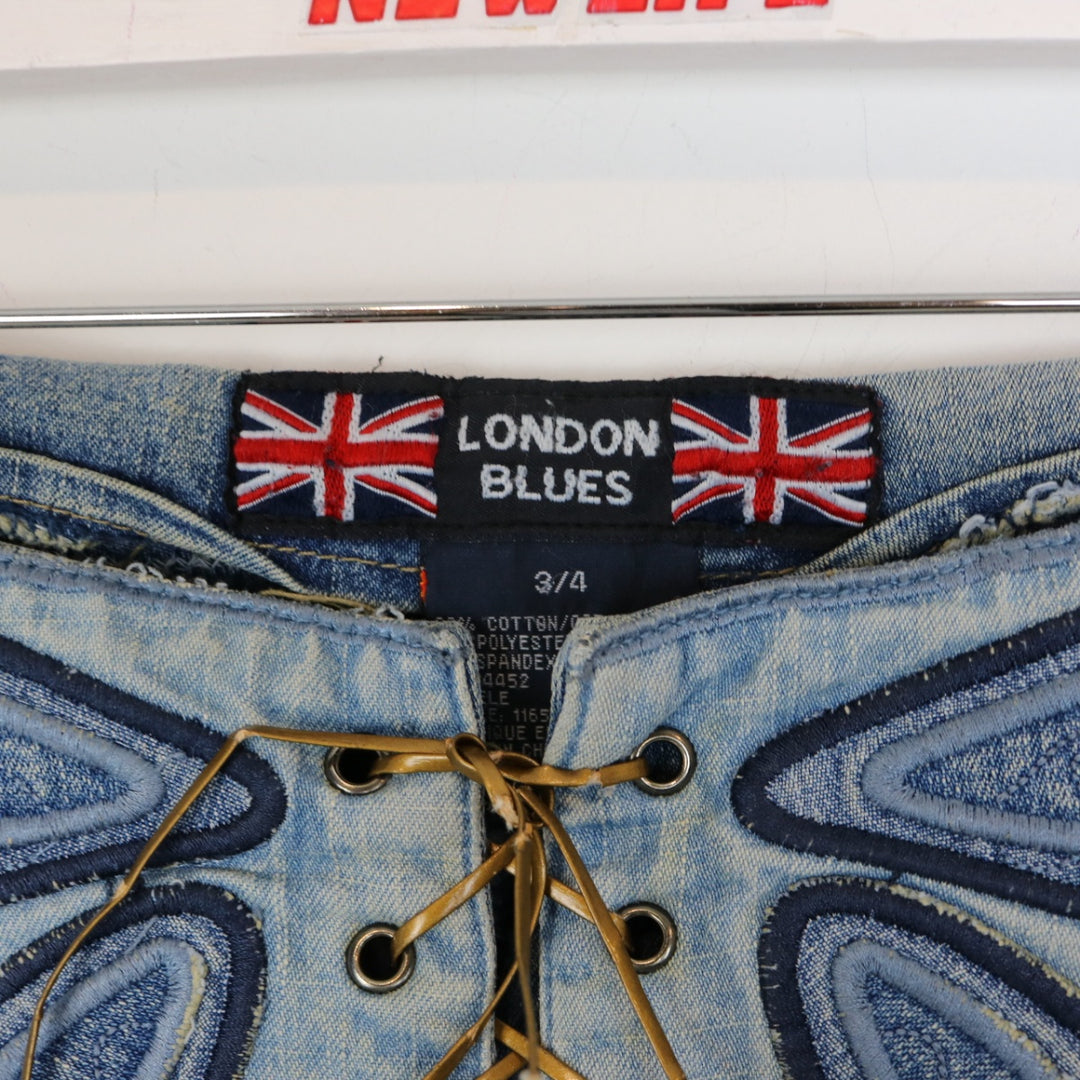 Vintage 90's London Blues Butterfly Denim Jeans - 28"-NEWLIFE Clothing