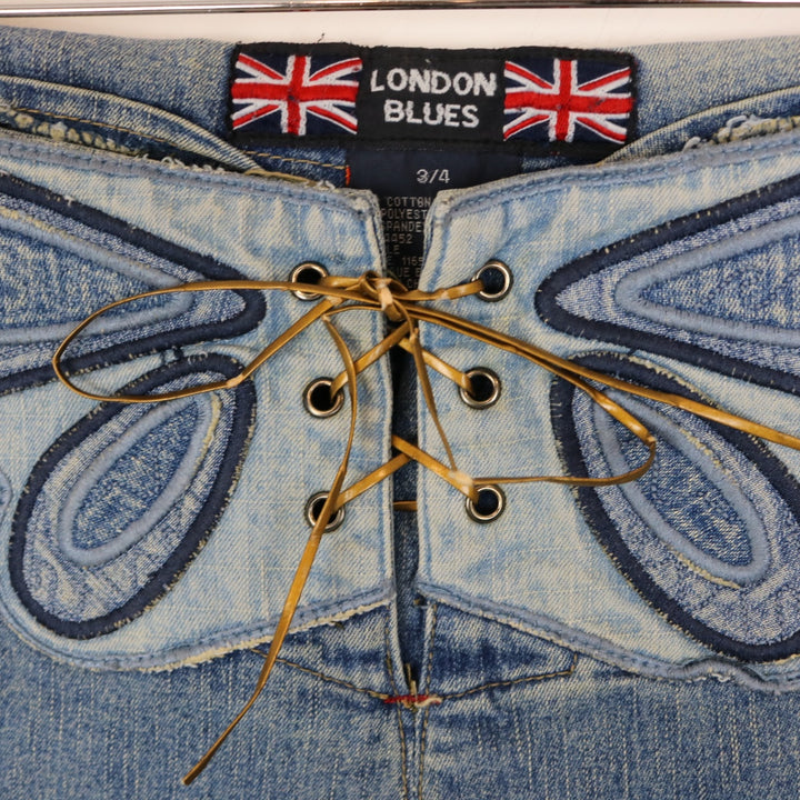 Vintage 90's London Blues Butterfly Denim Jeans - 28"-NEWLIFE Clothing