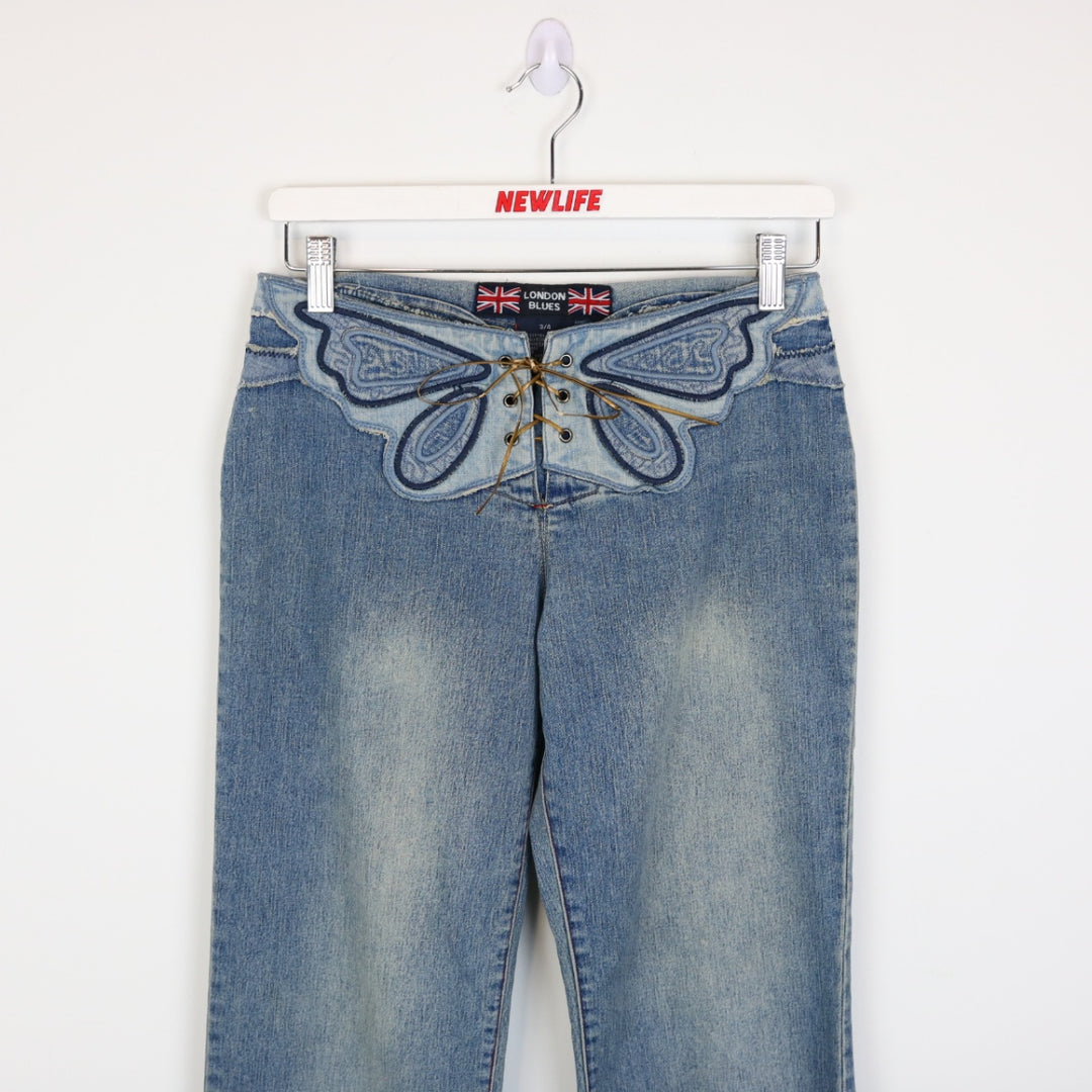 Vintage 90's London Blues Butterfly Denim Jeans - 28"-NEWLIFE Clothing