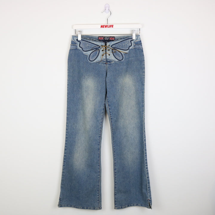 Vintage 90's London Blues Butterfly Denim Jeans - 28"-NEWLIFE Clothing