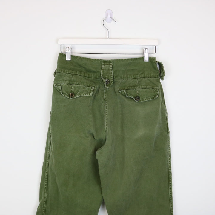 Vintage 80's Military Trousers - 30"-NEWLIFE Clothing