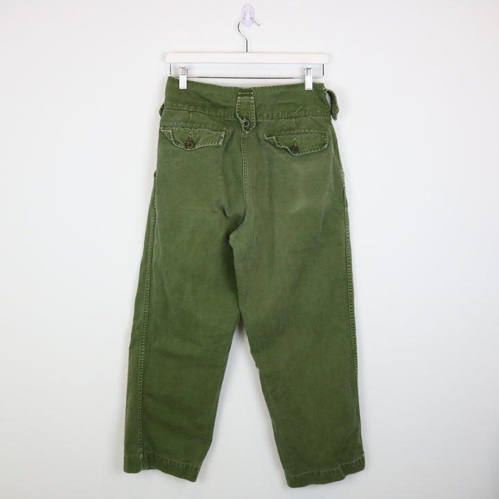 Vintage 80's Military Trousers - 30"-NEWLIFE Clothing