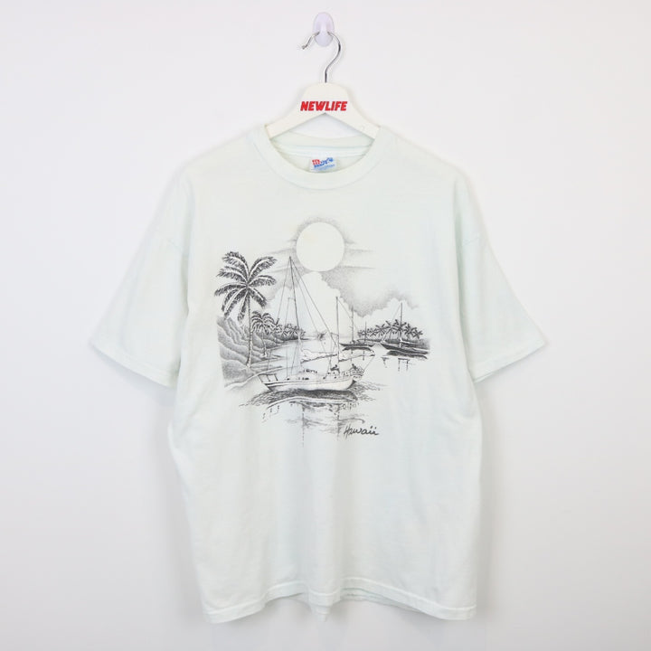 Vintage 90's Hawaii Nature Tee - XL-NEWLIFE Clothing