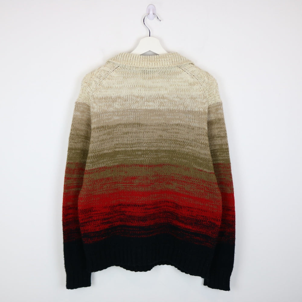 Vintage 80's Musing Wear Collared Knit Sweater - M-NEWLIFE Clothing