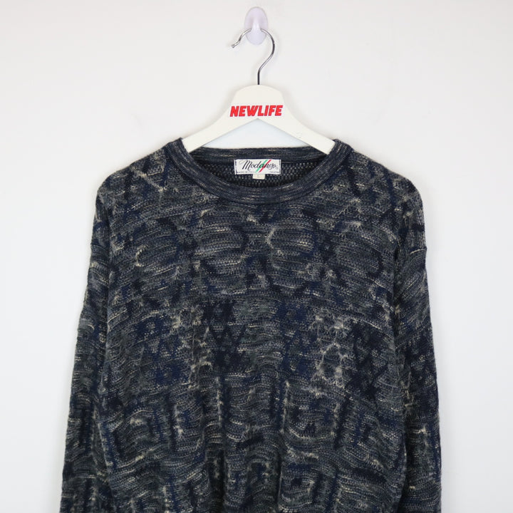 Vintage 90's Modango Knit Sweater - M-NEWLIFE Clothing
