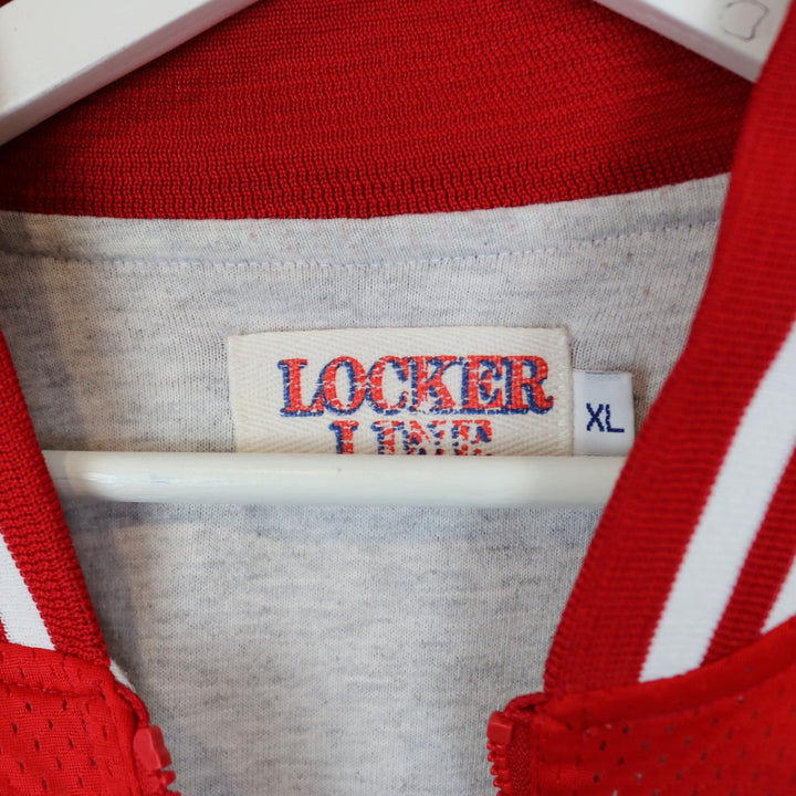 Vintage 90's Philadelphia 76ers NBA Mesh Lined Jacket - XL-NEWLIFE Clothing