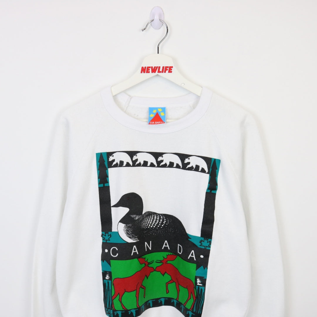 Vintage 80's Canada Nature Crewneck - S-NEWLIFE Clothing