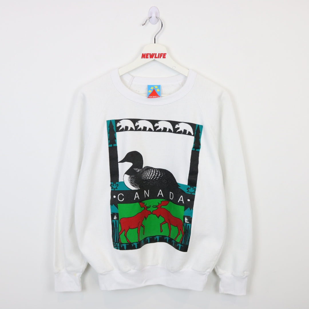 Vintage 80's Canada Nature Crewneck - S-NEWLIFE Clothing