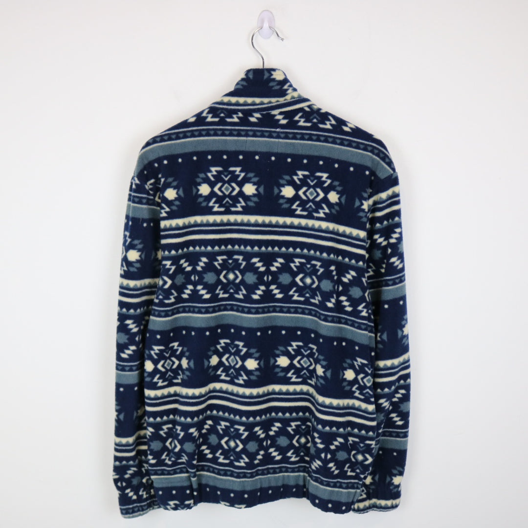 Nordam Patterned Fleece Quarter Zip Sweater - M-NEWLIFE Clothing