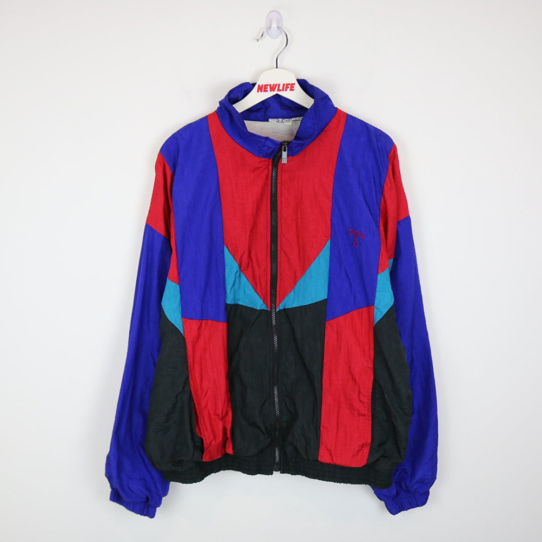 Vintage 90's Todd1 Color Blocked Windbreaker Jacket - XL-NEWLIFE Clothing