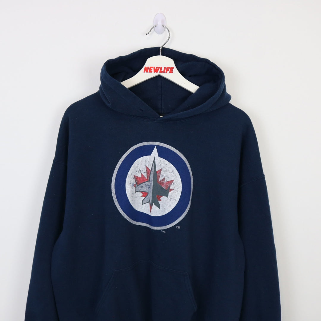 Vintage Winnipeg Jets Hoodie - L-NEWLIFE Clothing