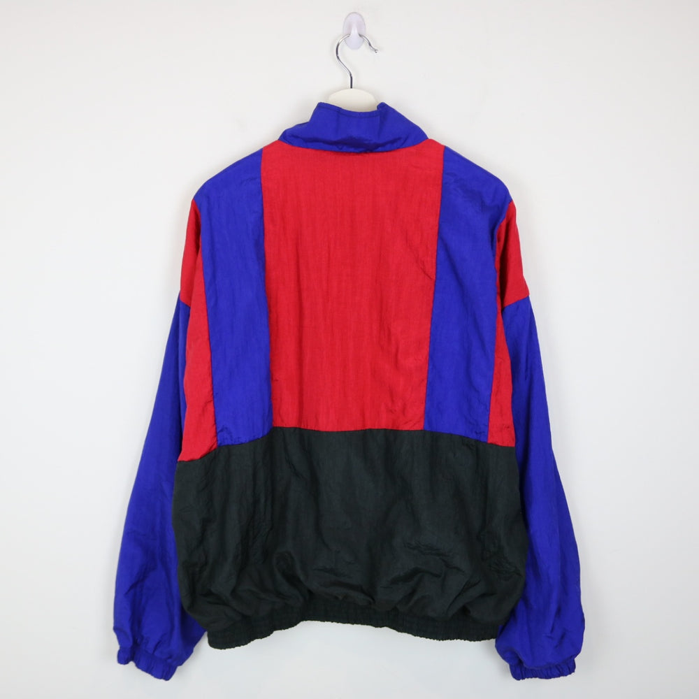 Vintage 90's Todd1 Color Blocked Windbreaker Jacket - XL-NEWLIFE Clothing