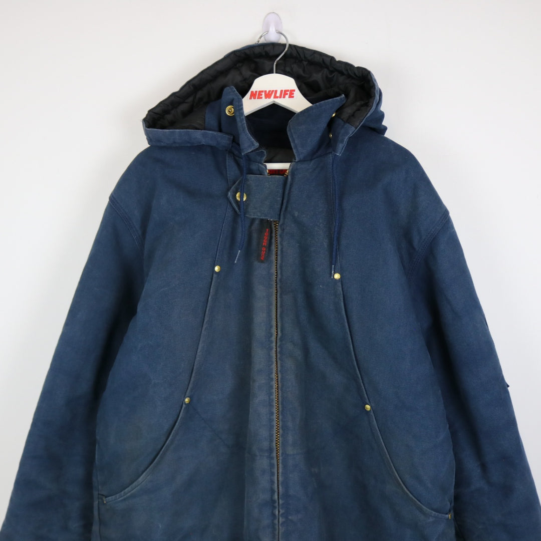Vintage Tough Duck Hydro Parka Work Jacket - L-NEWLIFE Clothing