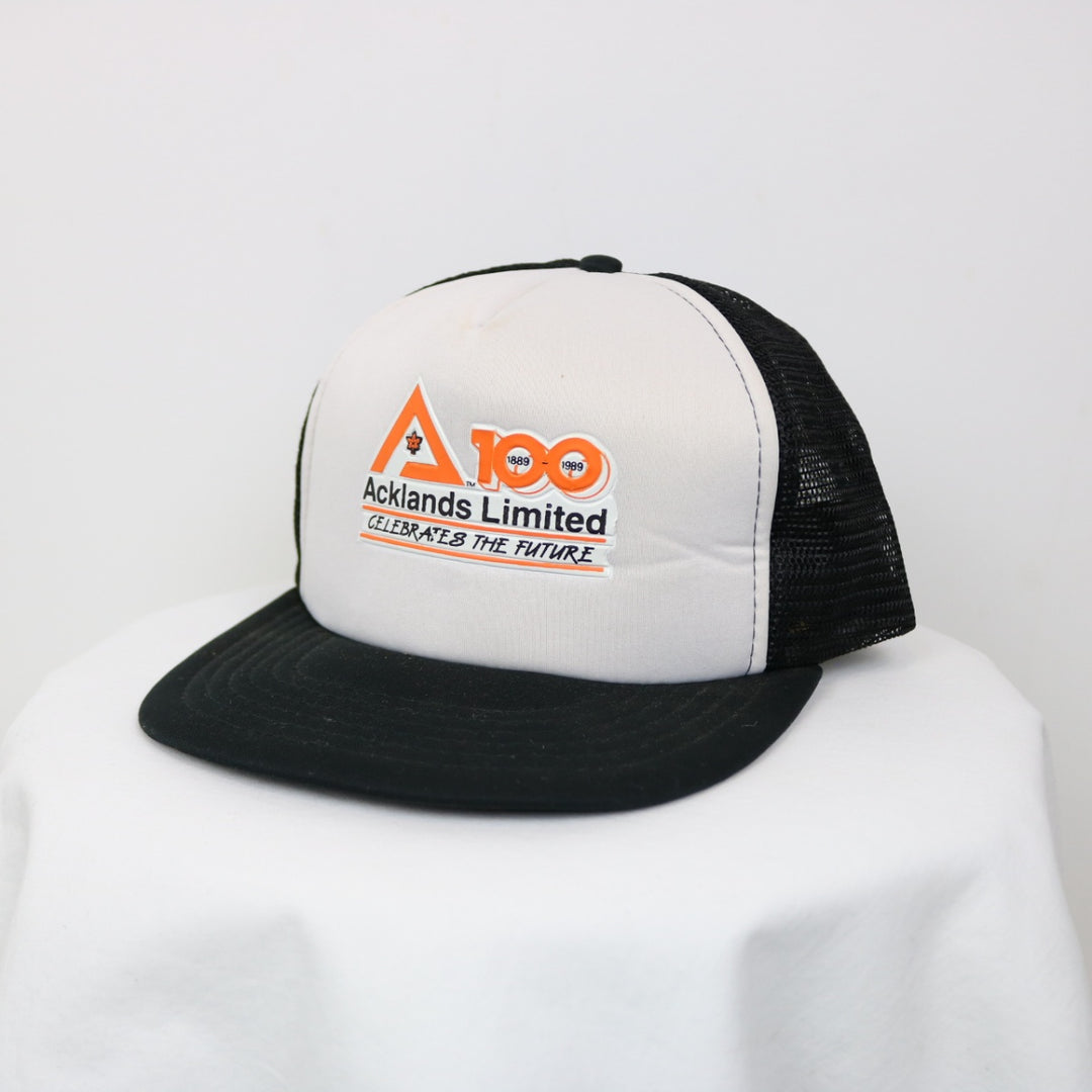 Vintage 1989 Acklands Limited Trucker Hat - OS-NEWLIFE Clothing