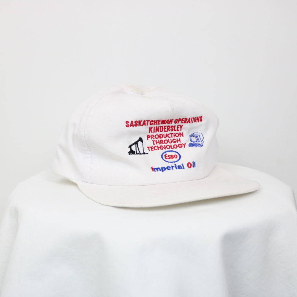 Vintage 90's Esso Imperial Oil Saskatchewan Hat - OS-NEWLIFE Clothing