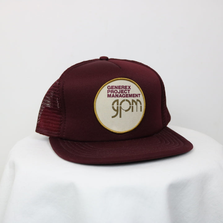 Vintage 80's Generex Project Management Trucker Hat - OS-NEWLIFE Clothing