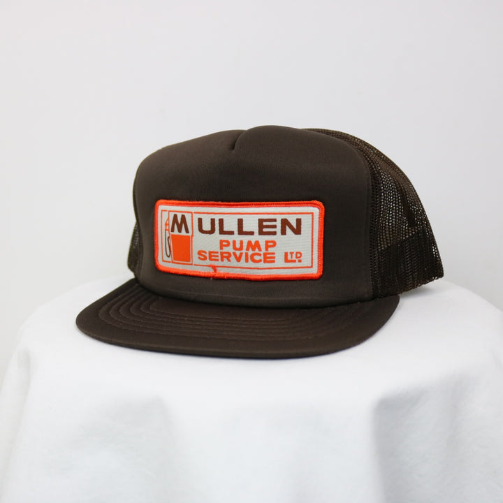 Vintage 80's Mullen Pump Service Trucker Hat - OS-NEWLIFE Clothing