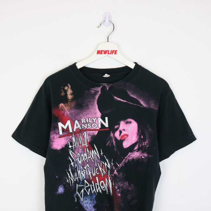 Vintage 00's Marilyn Manson We're From America Tour Tee - M-NEWLIFE Clothing