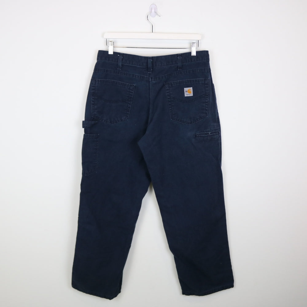 Vintage 00's Carhartt FR Carpenter Work Pants - 34"-NEWLIFE Clothing