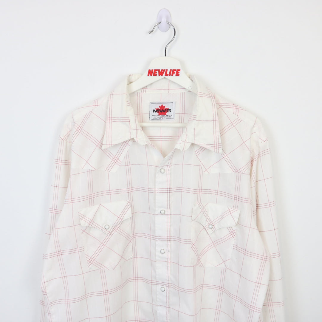 Vintage 90's MWG Western Button Up - L/XL-NEWLIFE Clothing