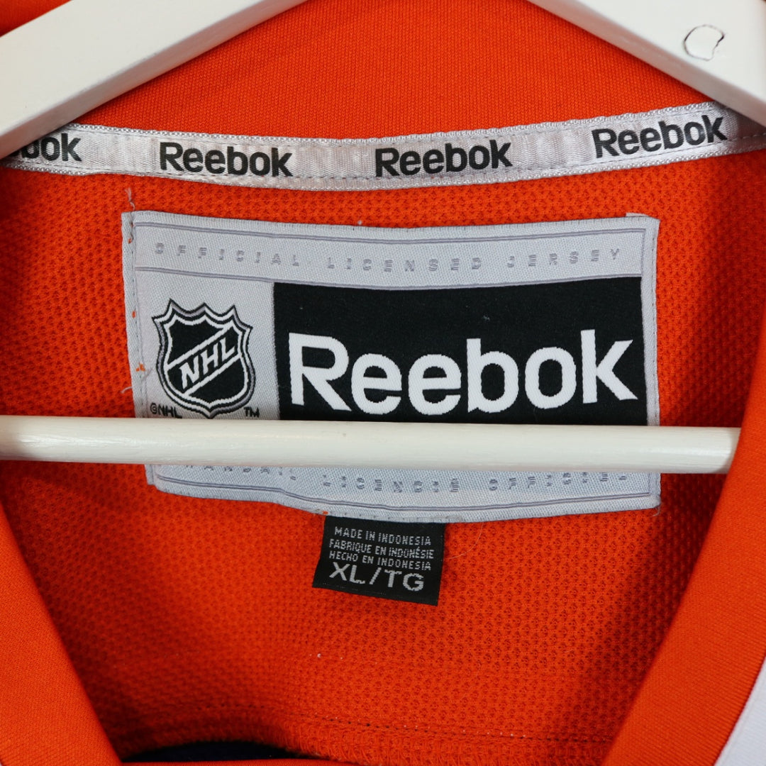 Vintage 00's Edmonton Oilers NHL Reebok Jersey - XL-NEWLIFE Clothing