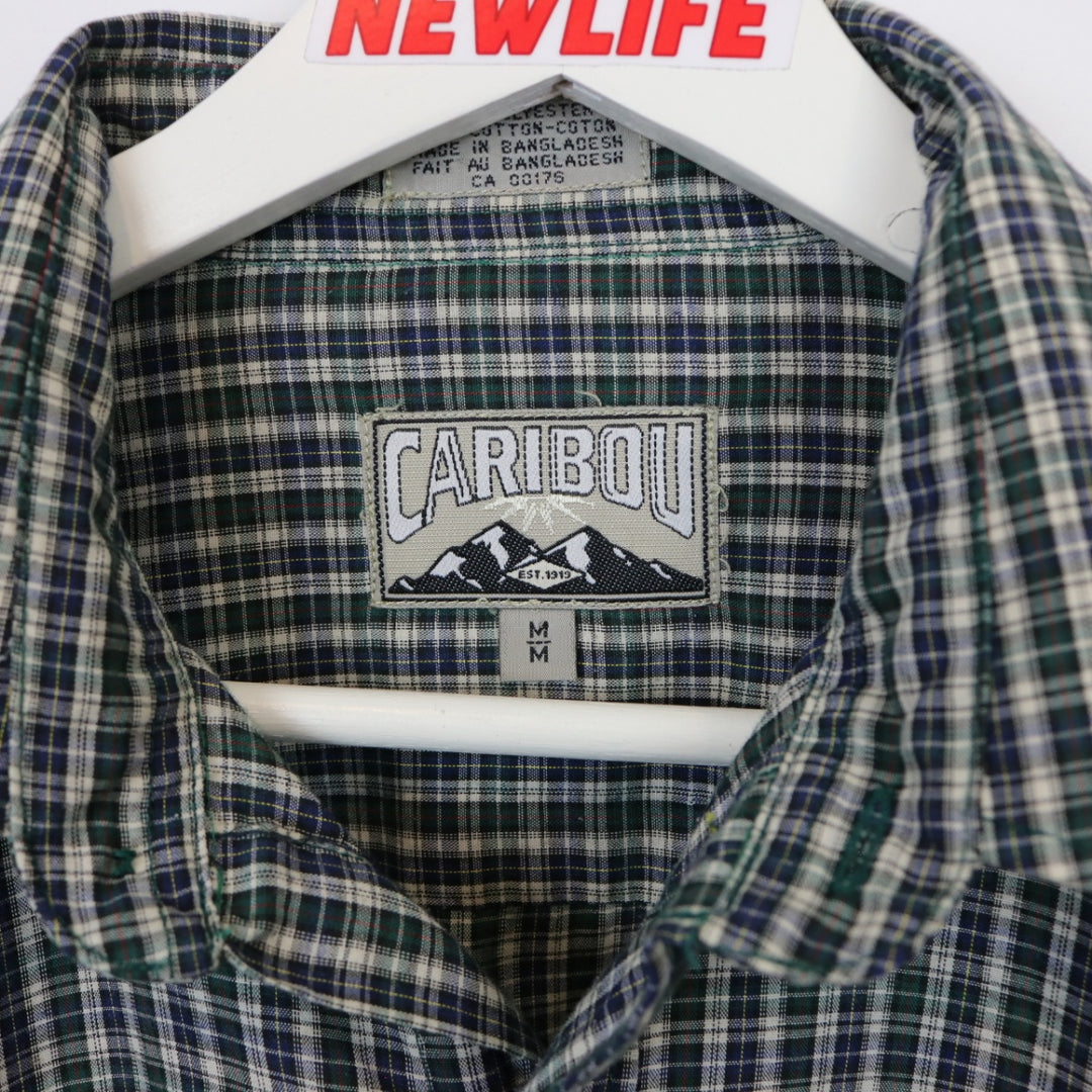 Vintage 90's Caribou Plaid Button Up - L-NEWLIFE Clothing