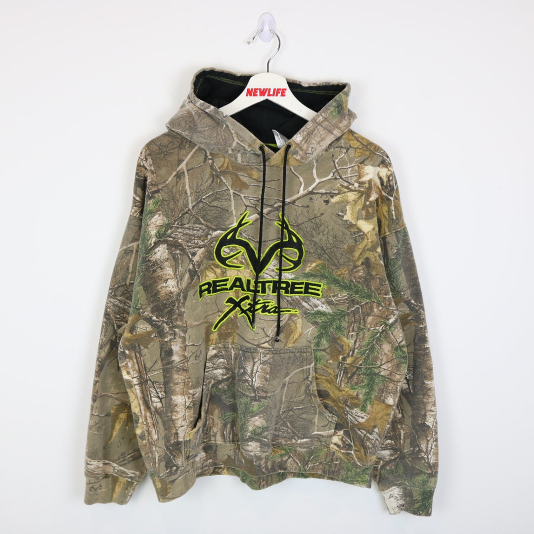 Y2K Real Tree Camo Xtra Hoodie - L-NEWLIFE Clothing